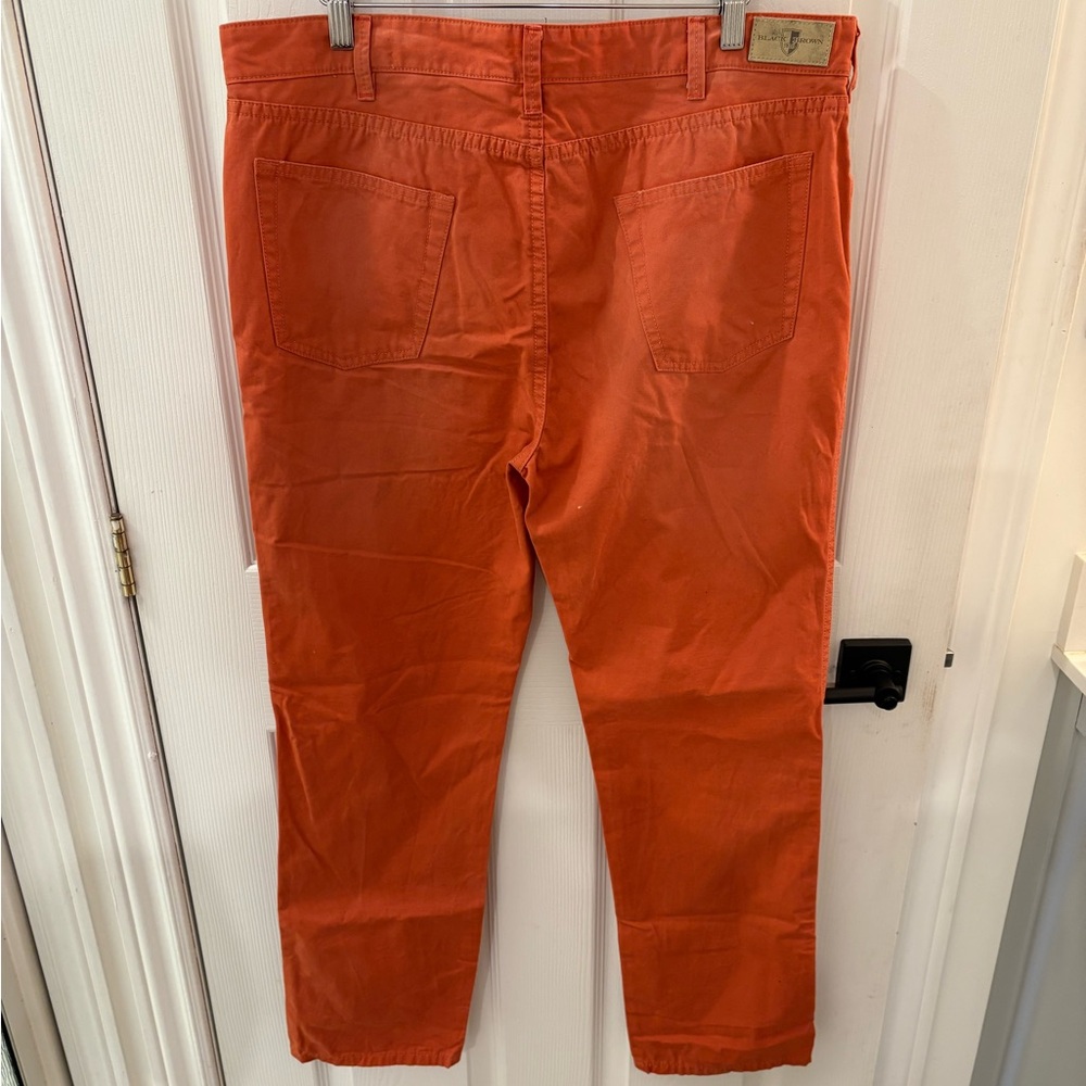 Men's Orange Pants by Black Brown 1826 - NWOT